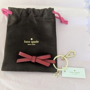 BRAND NEW Kate Spade bow key chain!